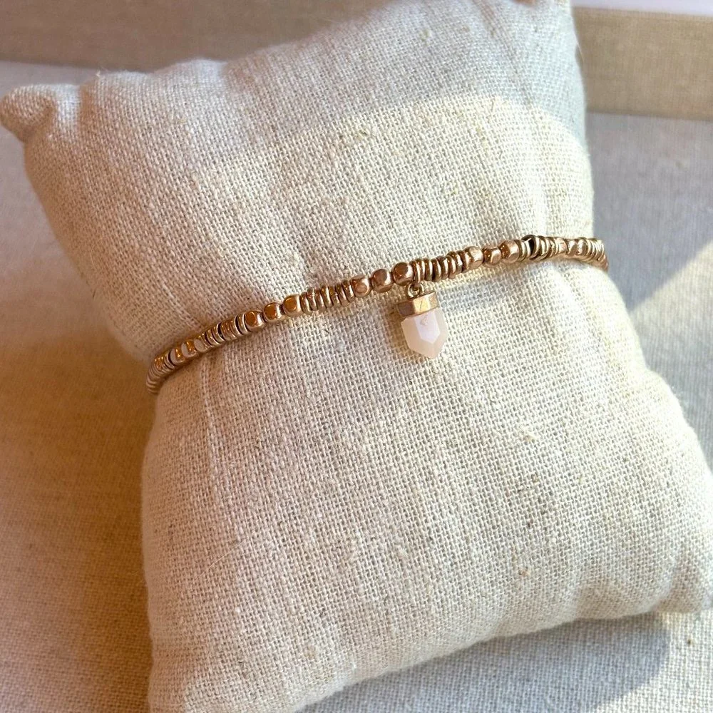 KEEP Collective Rose Quartz (Love) Inspiration Bracelet (retired) - Picture 2 of 3